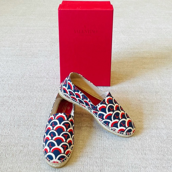 Valentino Garavani Shoes - SOLD - Valentino VLTN Logo Espadrilles